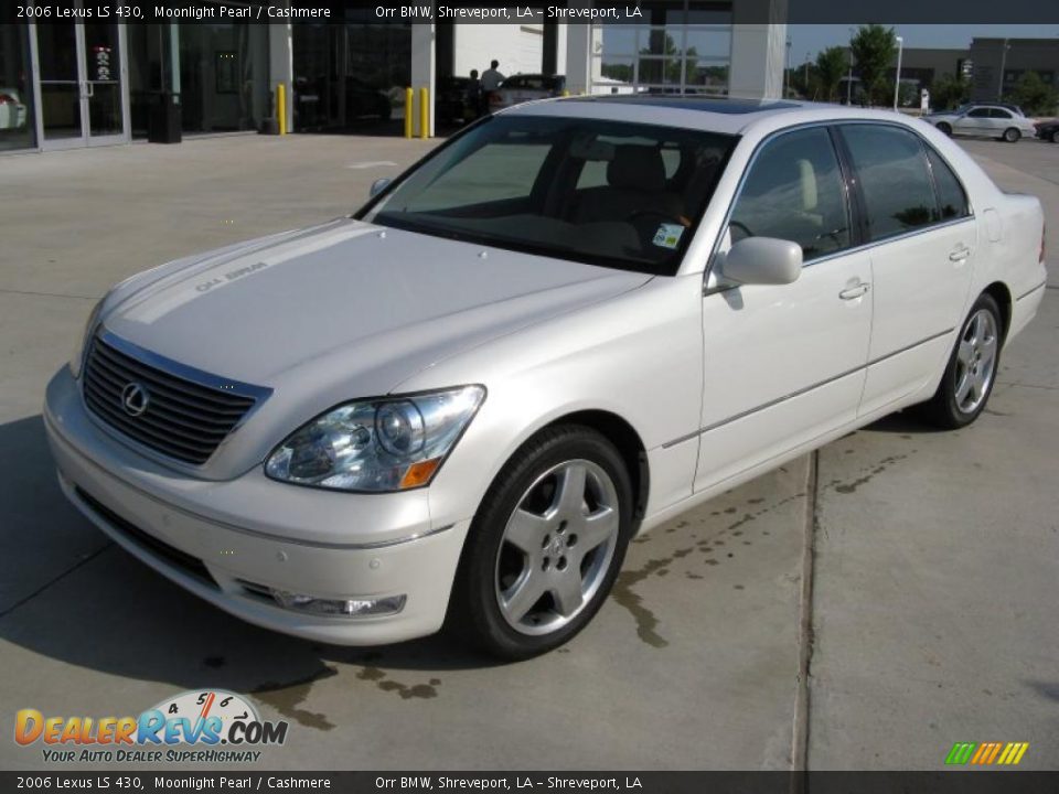 2006 Lexus LS 430 Moonlight Pearl / Cashmere Photo #2