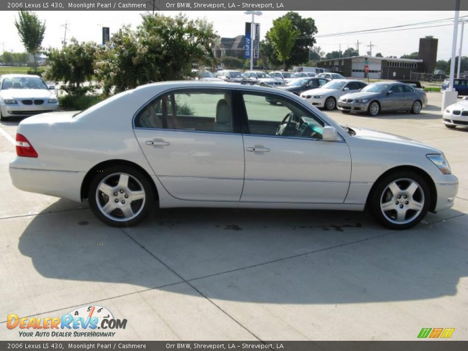 2006 Lexus LS 430 Moonlight Pearl / Cashmere Photo #6