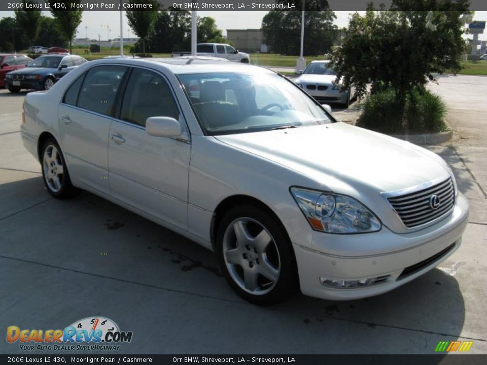 2006 Lexus LS 430 Moonlight Pearl / Cashmere Photo #7