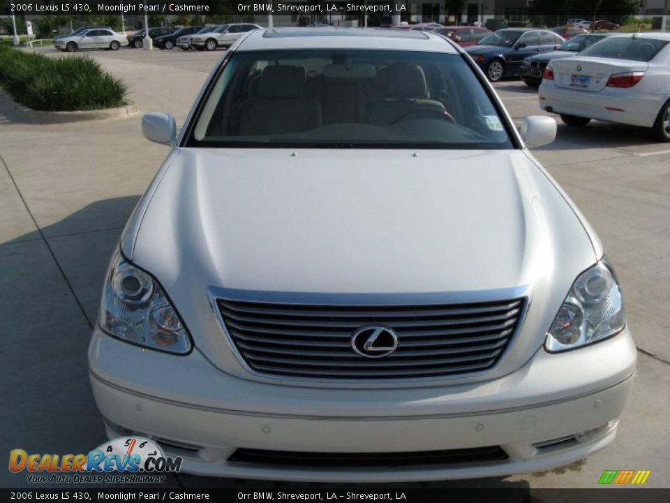 2006 Lexus LS 430 Moonlight Pearl / Cashmere Photo #8