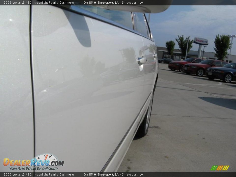 2006 Lexus LS 430 Moonlight Pearl / Cashmere Photo #9