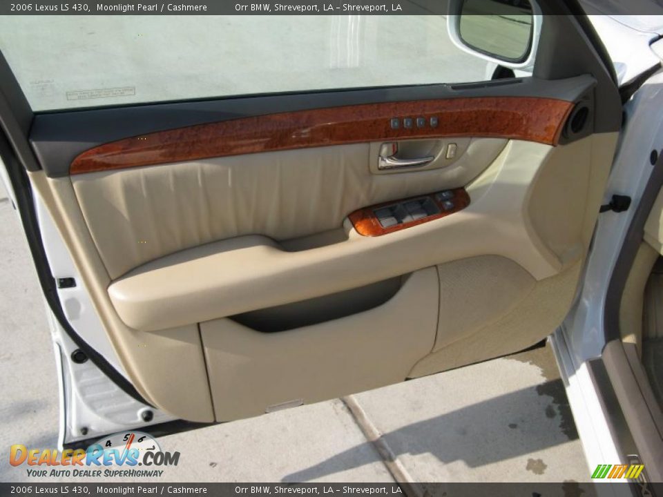 2006 Lexus LS 430 Moonlight Pearl / Cashmere Photo #12