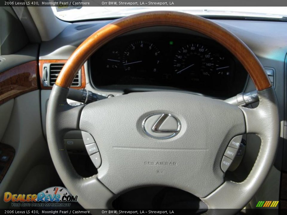 2006 Lexus LS 430 Moonlight Pearl / Cashmere Photo #14