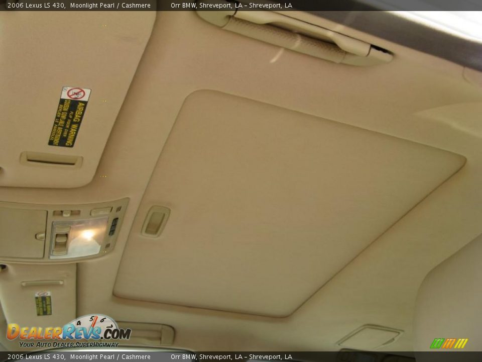 2006 Lexus LS 430 Moonlight Pearl / Cashmere Photo #19