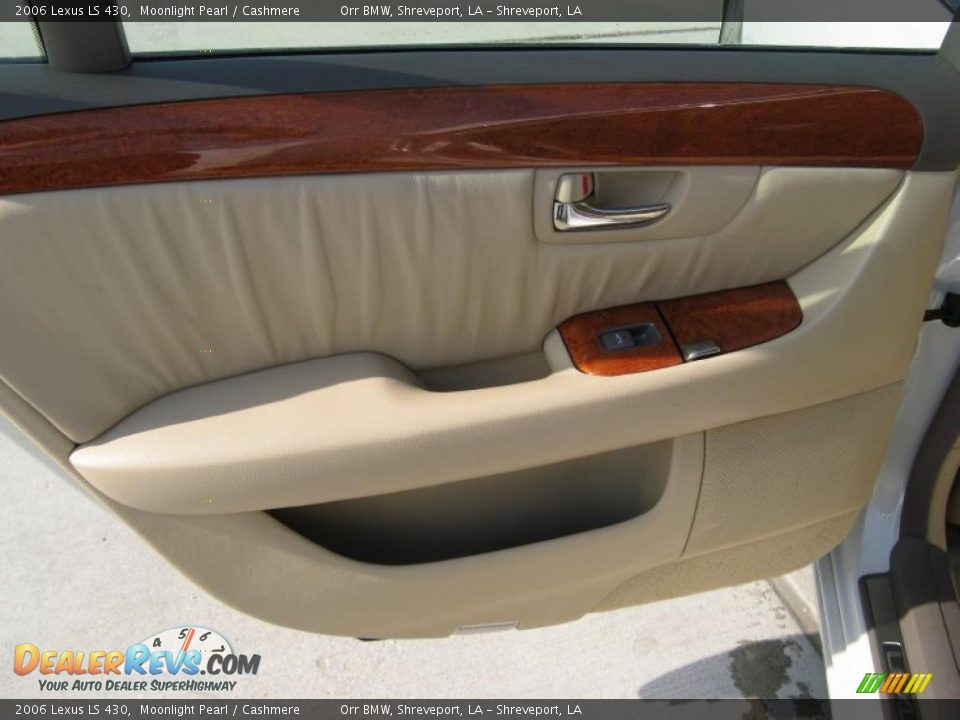 2006 Lexus LS 430 Moonlight Pearl / Cashmere Photo #20