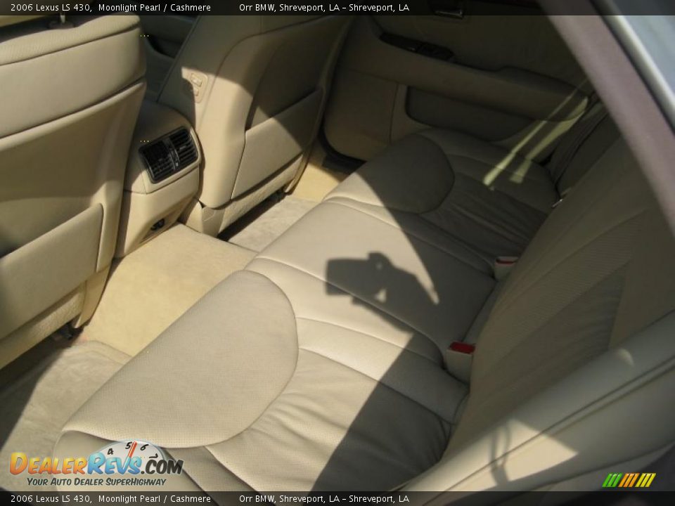 2006 Lexus LS 430 Moonlight Pearl / Cashmere Photo #21