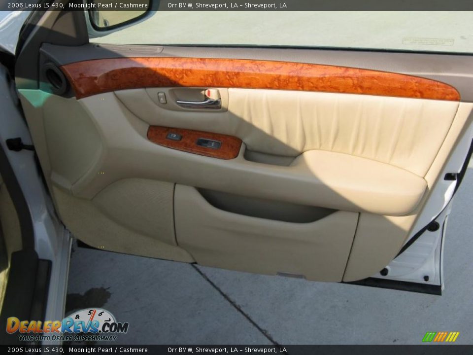 2006 Lexus LS 430 Moonlight Pearl / Cashmere Photo #22