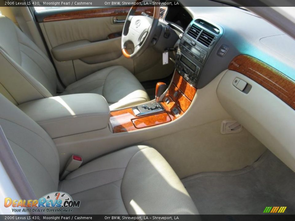2006 Lexus LS 430 Moonlight Pearl / Cashmere Photo #23
