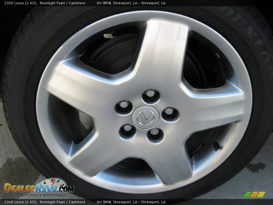 2006 Lexus LS 430 Moonlight Pearl / Cashmere Photo #27