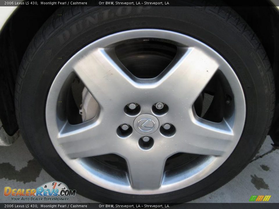 2006 Lexus LS 430 Moonlight Pearl / Cashmere Photo #28