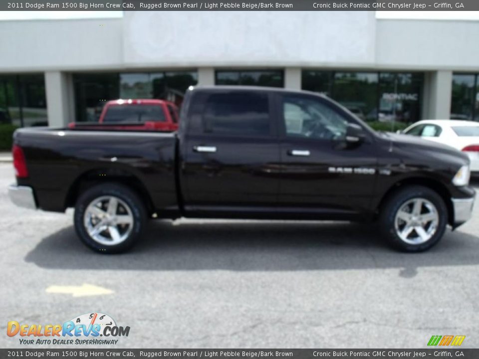 2011 Dodge Ram 1500 Big Horn Crew Cab Rugged Brown Pearl / Light Pebble Beige/Bark Brown Photo #1