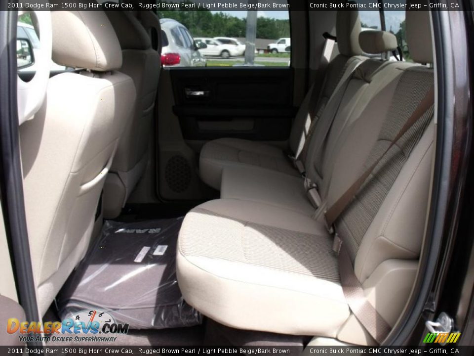 2011 Dodge Ram 1500 Big Horn Crew Cab Rugged Brown Pearl / Light Pebble Beige/Bark Brown Photo #13