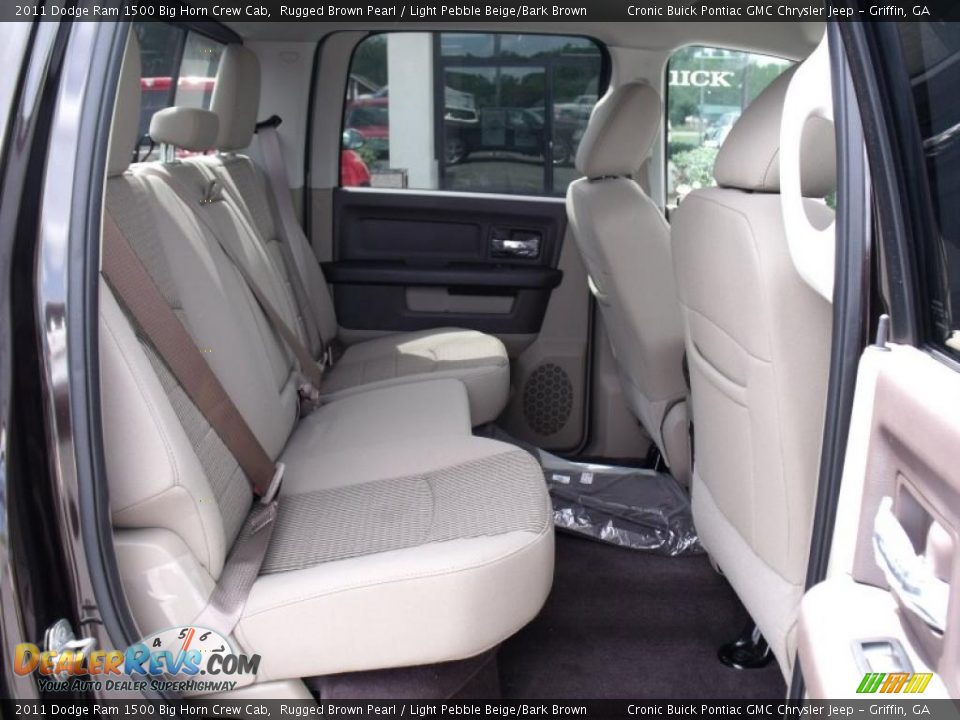 2011 Dodge Ram 1500 Big Horn Crew Cab Rugged Brown Pearl / Light Pebble Beige/Bark Brown Photo #14