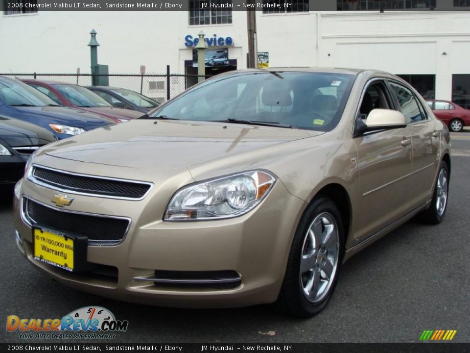 2008 Chevrolet Malibu LT Sedan Sandstone Metallic / Ebony Photo #1