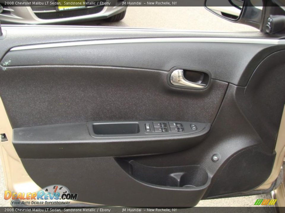 2008 Chevrolet Malibu LT Sedan Sandstone Metallic / Ebony Photo #11