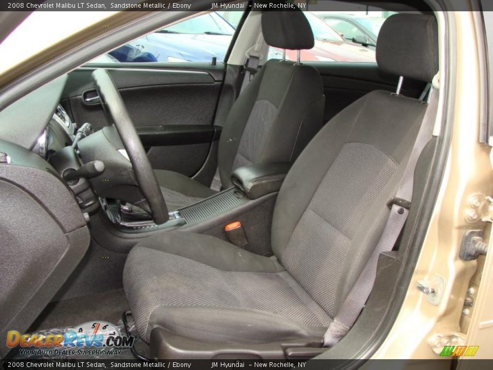 2008 Chevrolet Malibu LT Sedan Sandstone Metallic / Ebony Photo #12