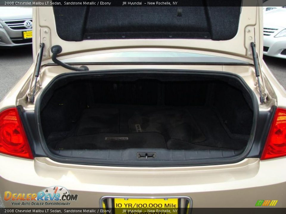 2008 Chevrolet Malibu LT Sedan Sandstone Metallic / Ebony Photo #19