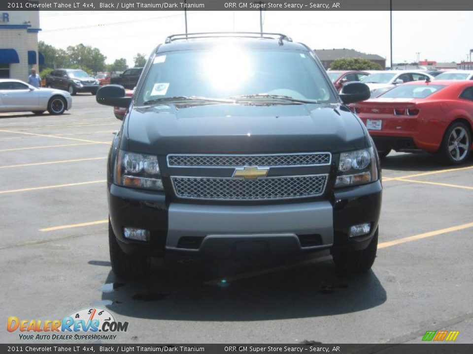 2011 Chevrolet Tahoe LT 4x4 Black / Light Titanium/Dark Titanium Photo #2