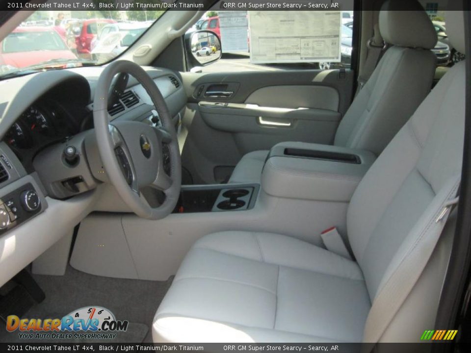 2011 Chevrolet Tahoe LT 4x4 Black / Light Titanium/Dark Titanium Photo #11