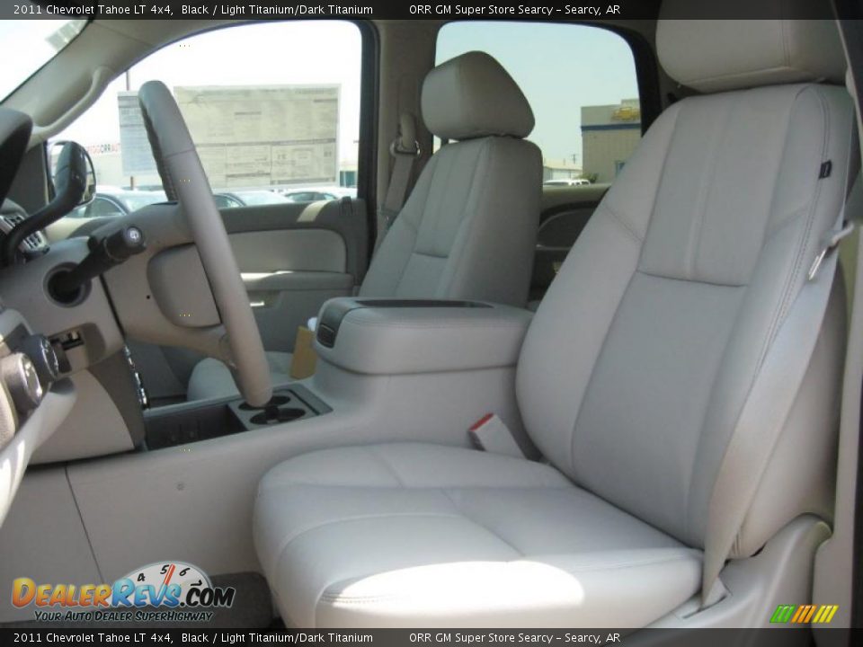 2011 Chevrolet Tahoe LT 4x4 Black / Light Titanium/Dark Titanium Photo #12