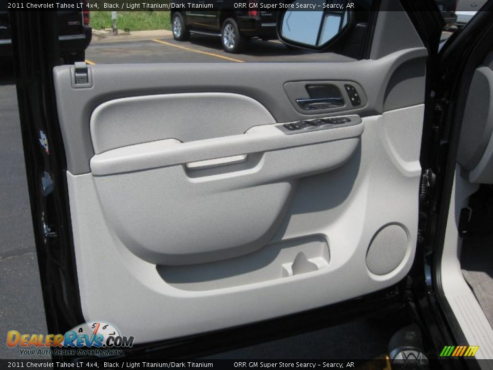 2011 Chevrolet Tahoe LT 4x4 Black / Light Titanium/Dark Titanium Photo #13