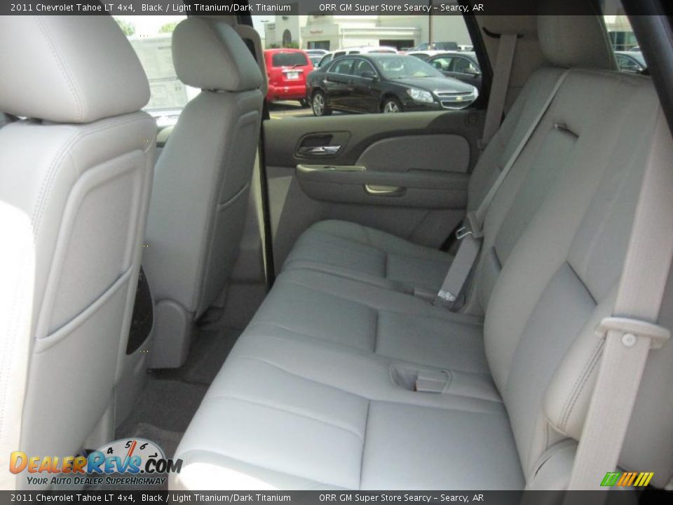 2011 Chevrolet Tahoe LT 4x4 Black / Light Titanium/Dark Titanium Photo #14
