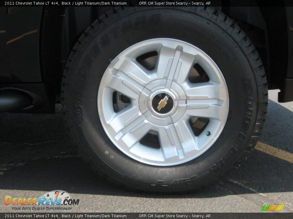 2011 Chevrolet Tahoe LT 4x4 Black / Light Titanium/Dark Titanium Photo #16