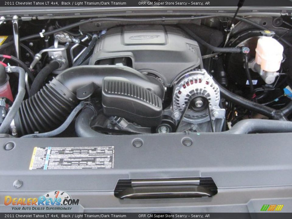 2011 Chevrolet Tahoe LT 4x4 Black / Light Titanium/Dark Titanium Photo #18