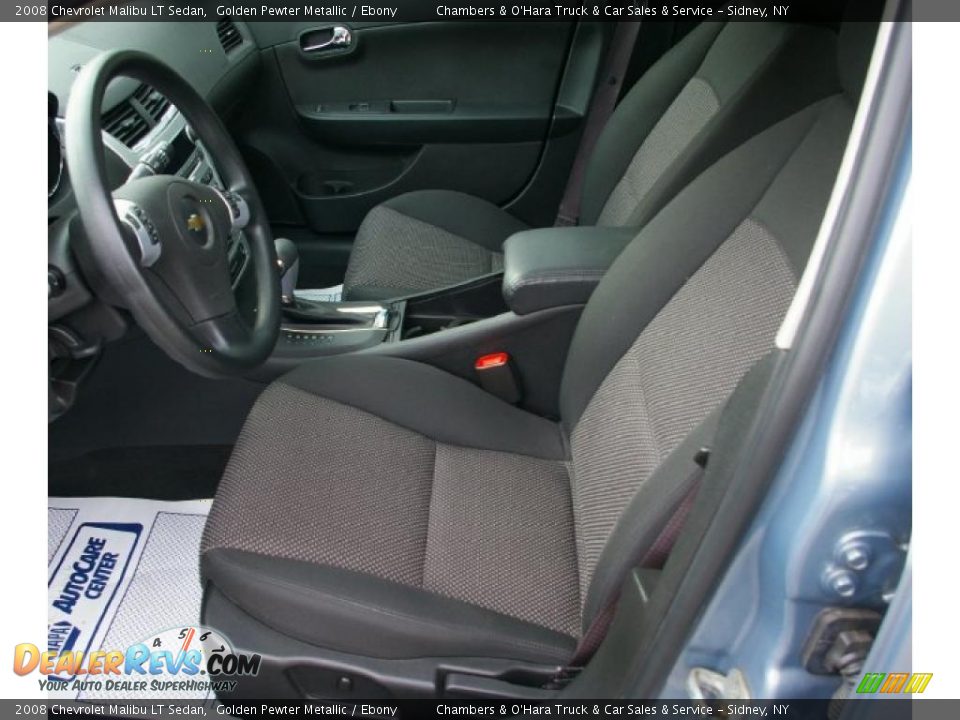 2008 Chevrolet Malibu LT Sedan Golden Pewter Metallic / Ebony Photo #3