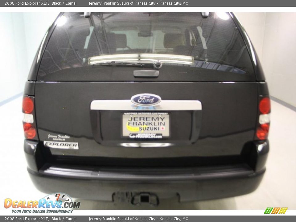 2008 Ford Explorer XLT Black / Camel Photo #5