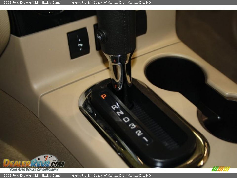 2008 Ford Explorer XLT Black / Camel Photo #15