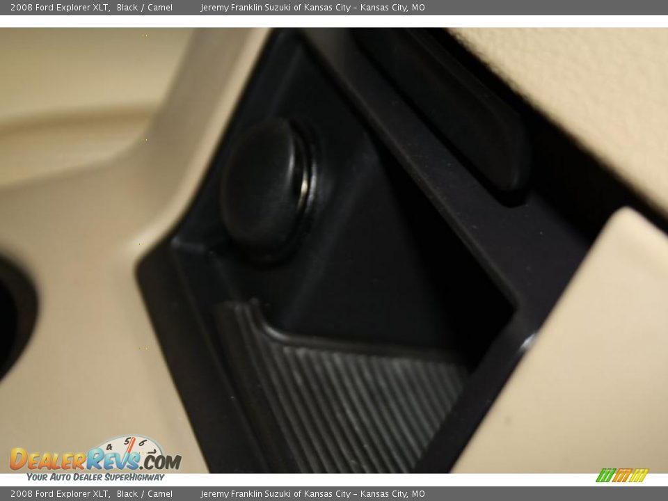 2008 Ford Explorer XLT Black / Camel Photo #17