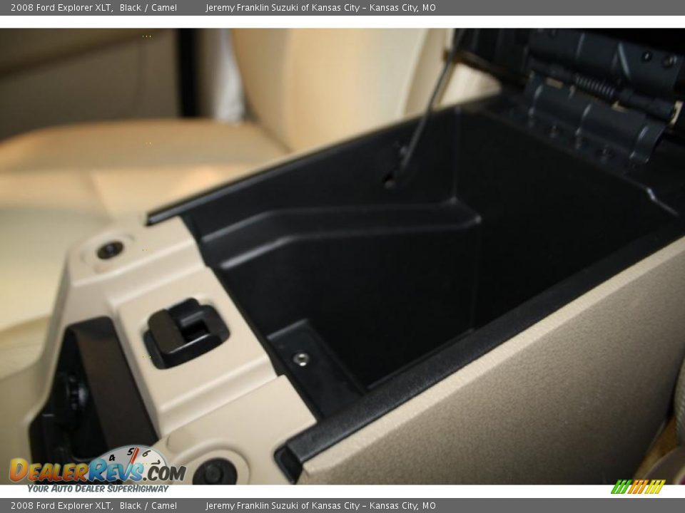 2008 Ford Explorer XLT Black / Camel Photo #18