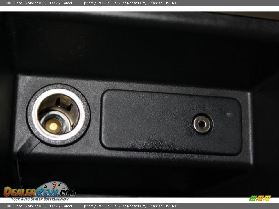 2008 Ford Explorer XLT Black / Camel Photo #19