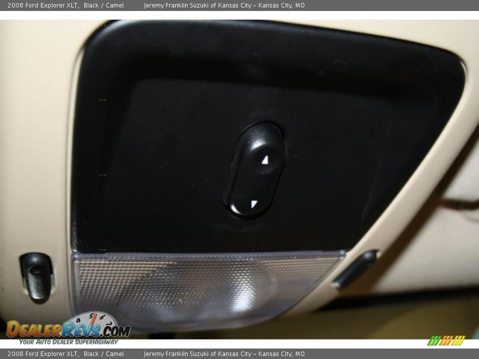 2008 Ford Explorer XLT Black / Camel Photo #20
