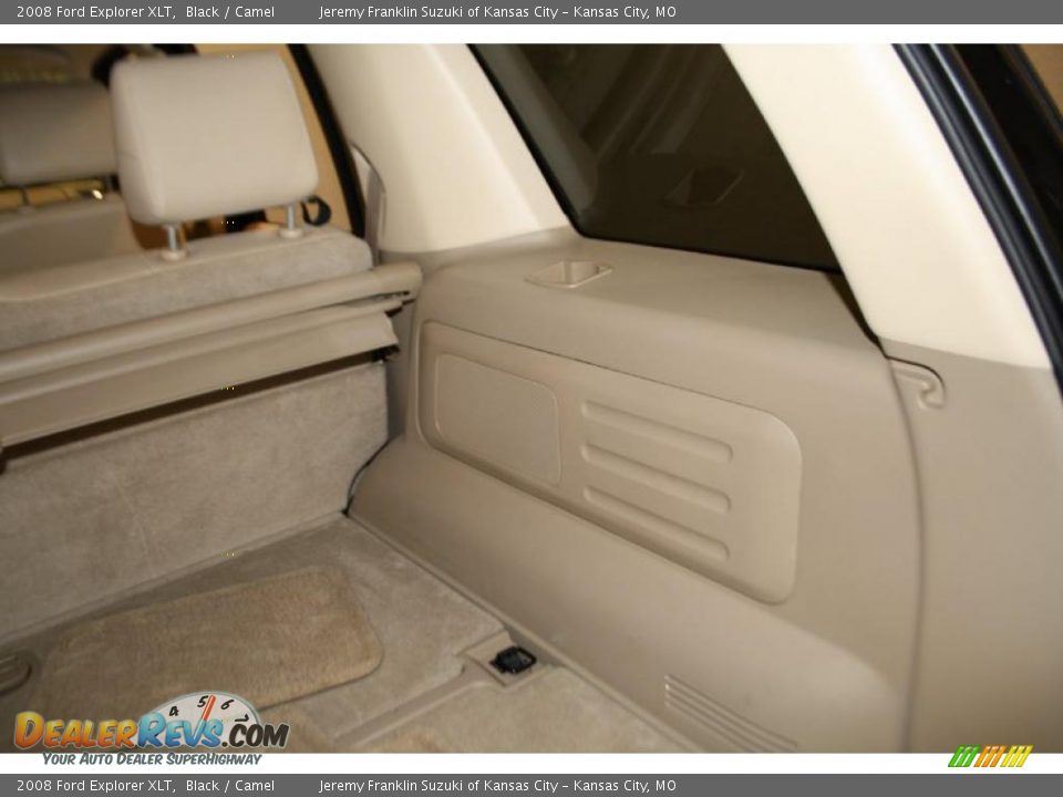 2008 Ford Explorer XLT Black / Camel Photo #36
