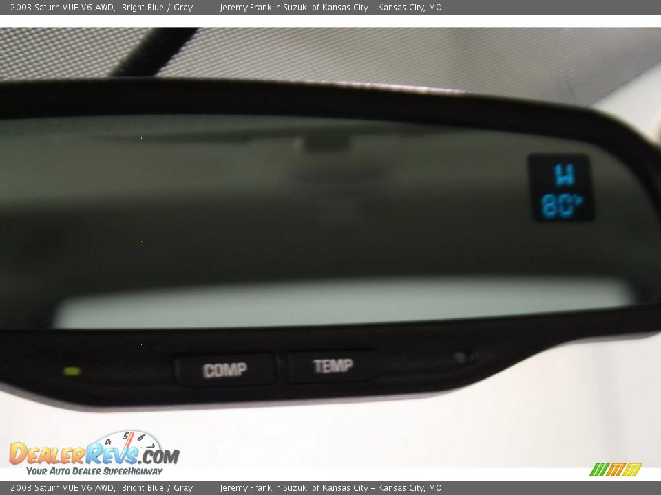 2003 Saturn VUE V6 AWD Bright Blue / Gray Photo #19