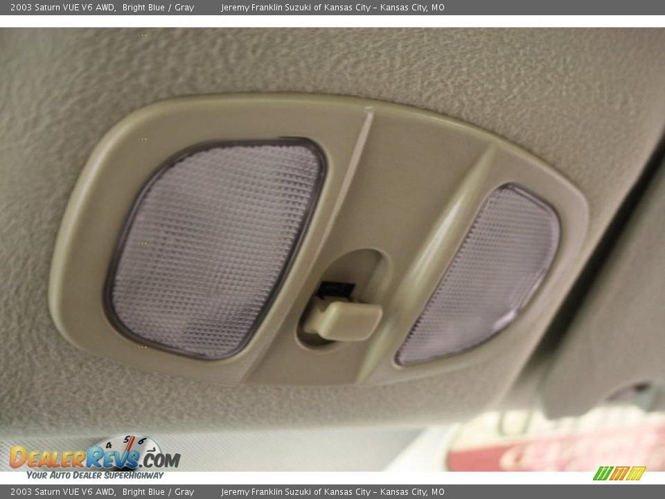 2003 Saturn VUE V6 AWD Bright Blue / Gray Photo #20