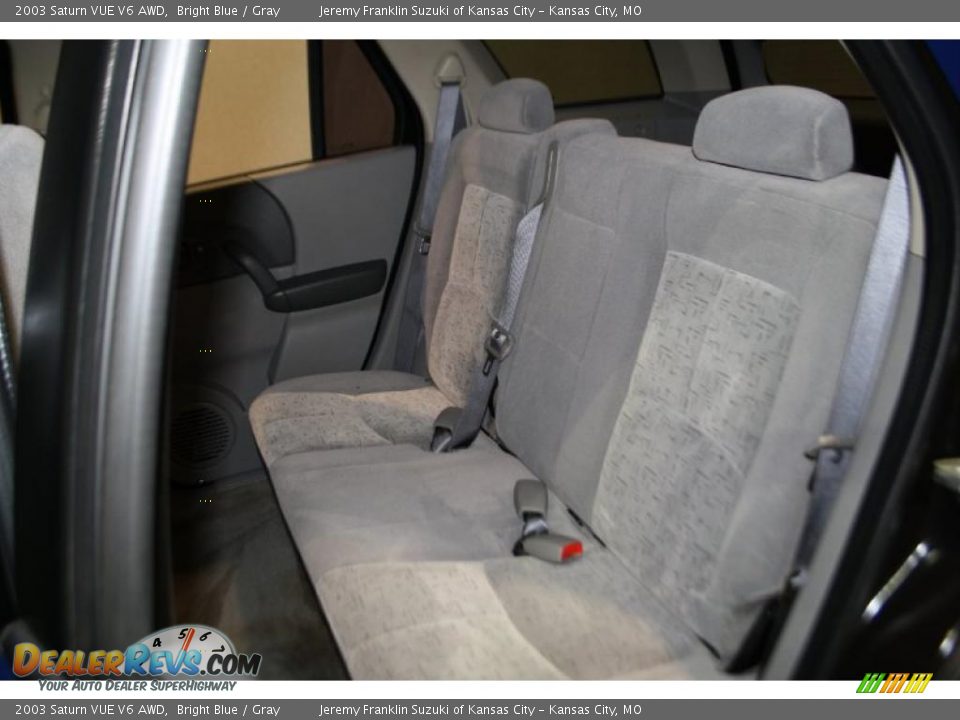 2003 Saturn VUE V6 AWD Bright Blue / Gray Photo #28