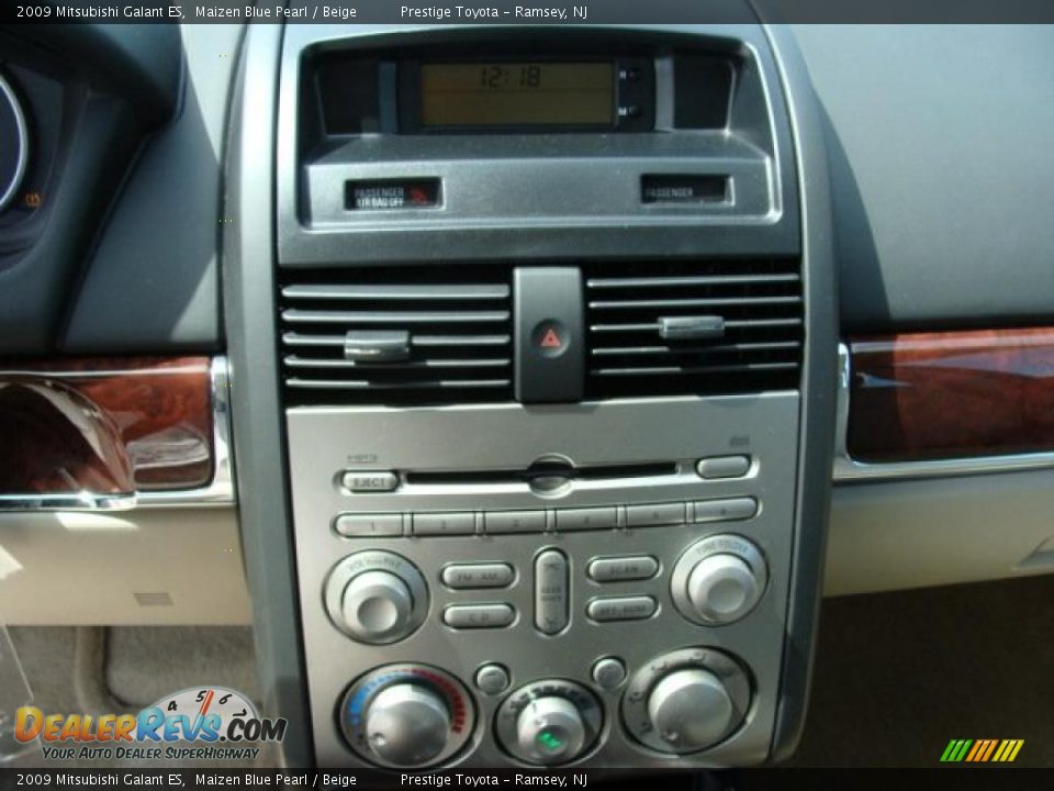 2009 Mitsubishi Galant ES Maizen Blue Pearl / Beige Photo #11