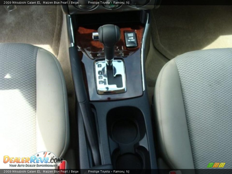 2009 Mitsubishi Galant ES Maizen Blue Pearl / Beige Photo #12
