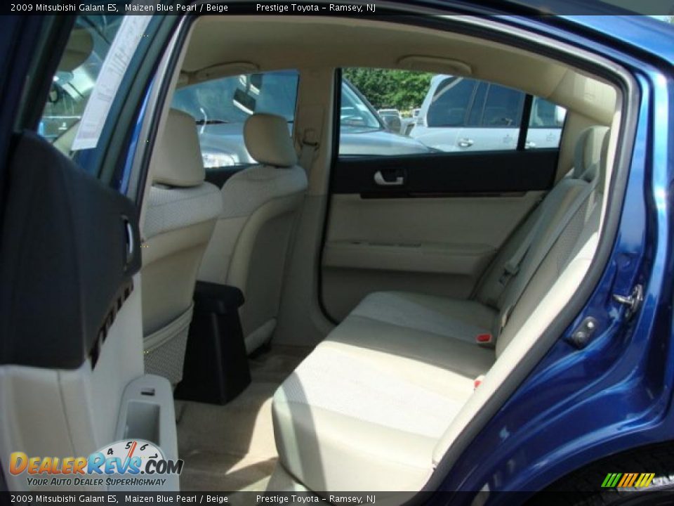 2009 Mitsubishi Galant ES Maizen Blue Pearl / Beige Photo #13