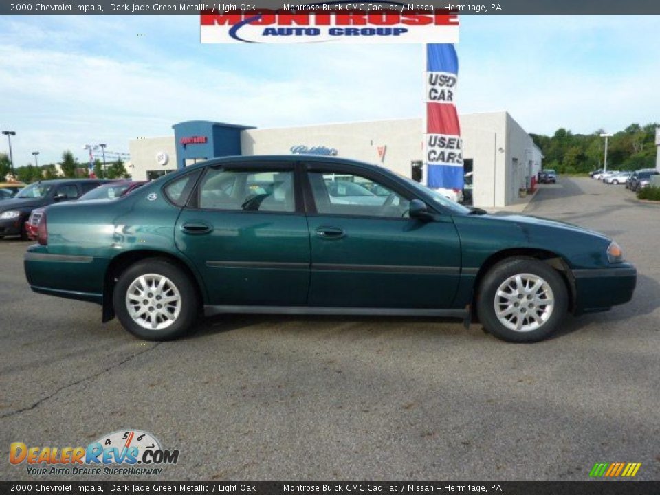 2000 Chevrolet Impala Dark Jade Green Metallic / Light Oak Photo #1