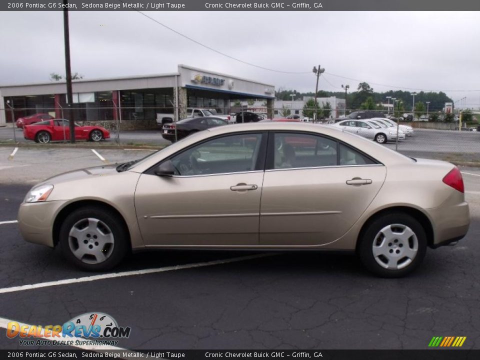 2006 Pontiac G6 Sedan Sedona Beige Metallic / Light Taupe Photo #2