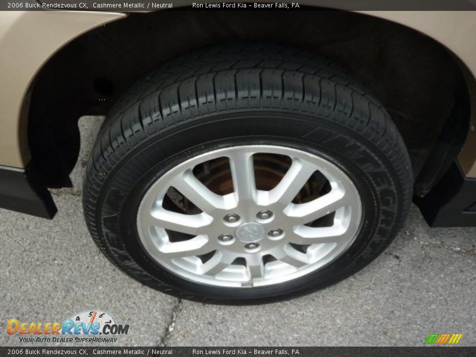 2006 Buick Rendezvous CX Cashmere Metallic / Neutral Photo #11