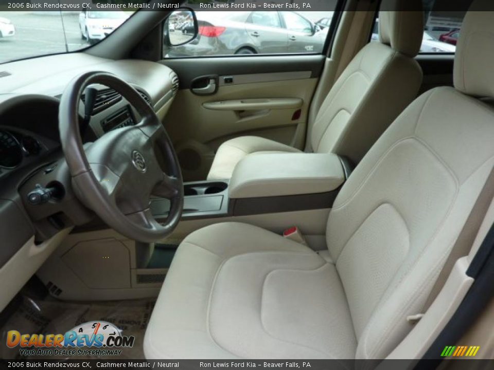2006 Buick Rendezvous CX Cashmere Metallic / Neutral Photo #12