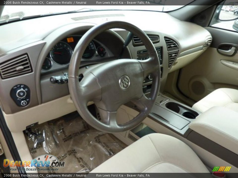 2006 Buick Rendezvous CX Cashmere Metallic / Neutral Photo #13