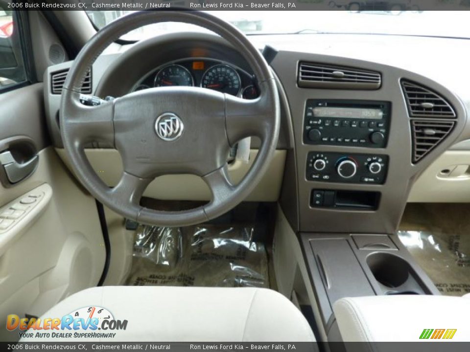 2006 Buick Rendezvous CX Cashmere Metallic / Neutral Photo #15