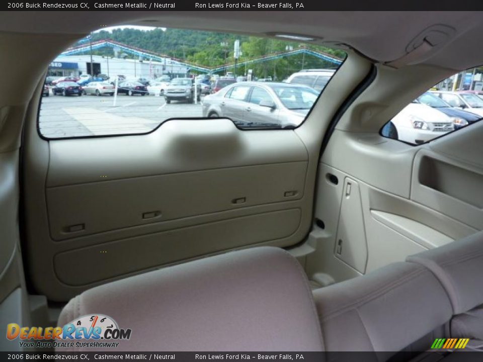2006 Buick Rendezvous CX Cashmere Metallic / Neutral Photo #18