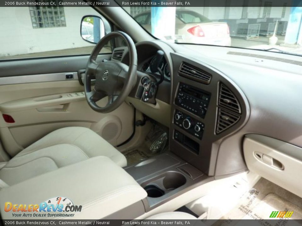 2006 Buick Rendezvous CX Cashmere Metallic / Neutral Photo #20